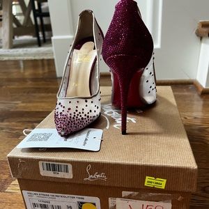 NIB Christian louboutin follies stress 36